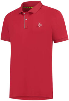 Dunlop Club Polo Heren-Rood - L