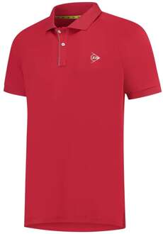 Dunlop Club Polo Heren-Rood - XL
