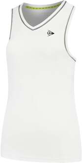Dunlop Club Tanktop Dames-Wit - XS,S,M,L,XL,XXL