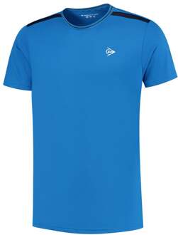 Dunlop Crew T-shirt Heren blauw - L