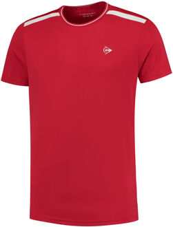 Dunlop Crew T-shirt Heren rood - M,XXL