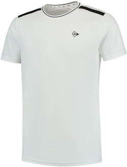 Dunlop Crew T-shirt Heren wit - M,L,XXL