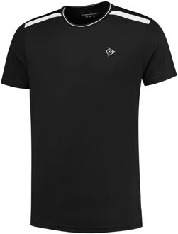 Dunlop Crew T-shirt Heren zwart - S,XL