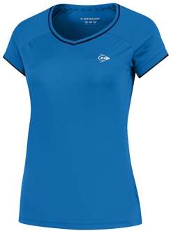 Dunlop Crew T-shirt Meisjes-Blauw,Donkerblauw - 128