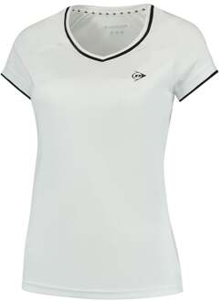 Dunlop Crew T-shirt Meisjes wit - 140