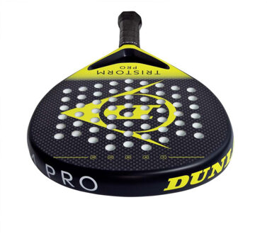 Dunlop d pdl tristorm pro padelracket heren zwart-geel - One size