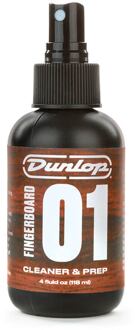 Dunlop DL-6524 "01" Cleaner & Prep fingerboard polish, 4 oz. bottle with pump spray