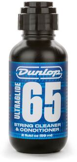 Dunlop DL-6582 Formula 65 Ultraglide string cleaner & polisher, 2 oz. bottle with applicator top