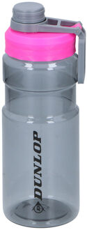 Dunlop Drinkfles - 1100 ml - transparant roze