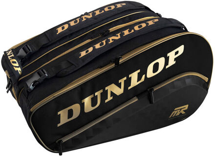 Dunlop Elite Thermo Padel Ballentas-Zwart,Goud - nosize