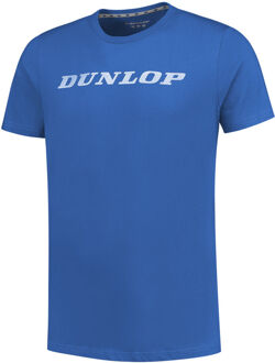 Dunlop Essentials Basic T-shirt blauw - L