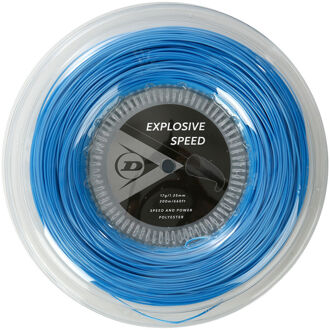 Dunlop Explosive Speed Rol Snaren 200m blauw - 1.30