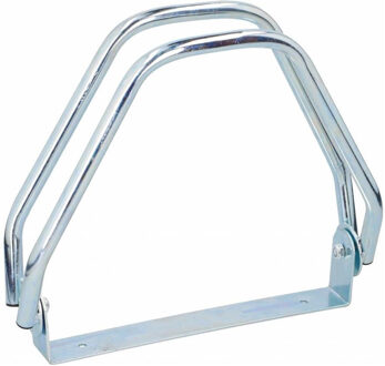 Dunlop Fietsenrek muur/grond standaard - voor 1 fiets - metaal - 28 x 32 cm