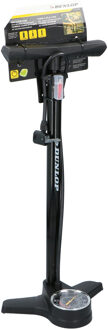 Dunlop Fietspomp Met Manometer/drukmeter 61 Cm - Fiets Accessoires En Toebehoren Zwart