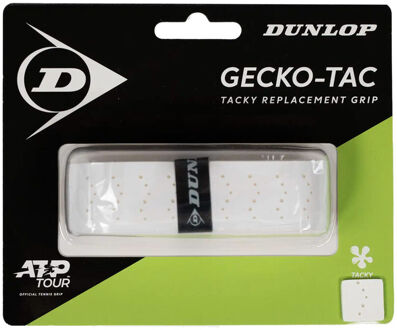 Dunlop Gecko-Tac Replacement Grip Verpakking 1 stuk wit - nosize