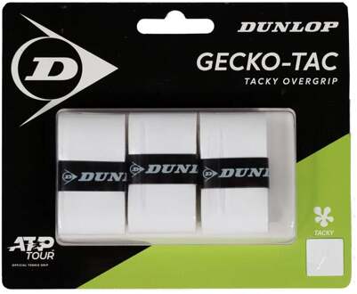Dunlop Gecko-Tac Verpakking 3 stuks wit - nosize