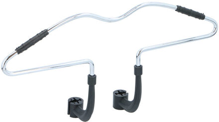 Dunlop kledinghanger - auto hoofdsteun - metaal - 50 cm