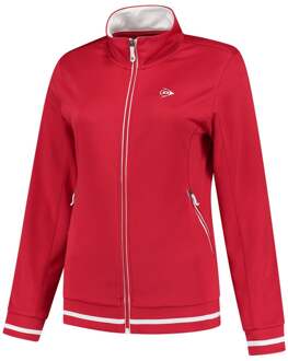 Dunlop Knitted Trainingsjack Dames rood - S
