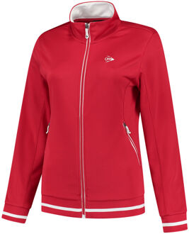 Dunlop Knitted Trainingsjack Dames rood - XS,S,M,L,XL