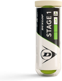 Dunlop Mini Tennis (Stage 1) Verpakking 3 Stuks geel - nosize