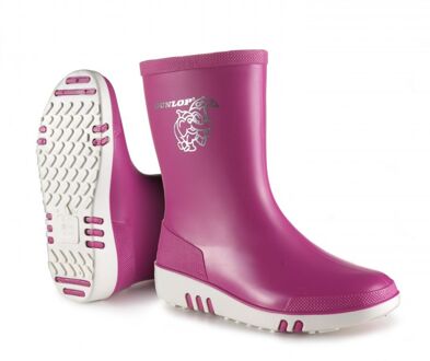 Dunlop regenlaarsjes kind roze - roze - 22