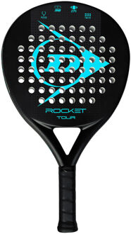 Dunlop Rocket Tour Padelracket zwart - blauw - 1-SIZE