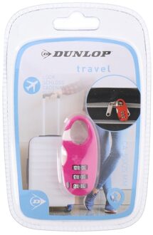 Dunlop Roze reistassen bagageslot met cijferslot