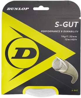 Dunlop S-Gut Set Snaren 12m-Wit - 1.30