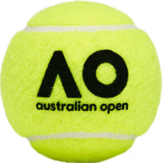 Dunlop Set australian open tennisballen (set van 4) Geel - One size