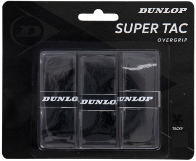 Dunlop Super Tac Verpakking 3 Stuks zwart - one size