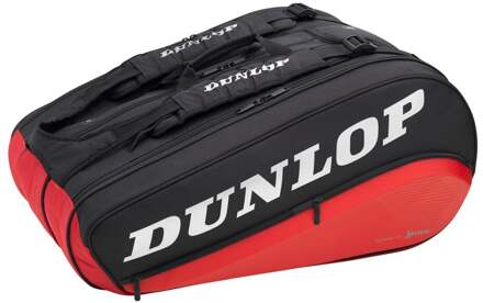 Dunlop Thermobag CX-PERFORMANCE 8 Racket-Tennistas - zwart/rood