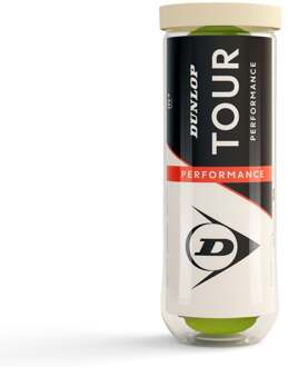 Dunlop Tour Performance Verpakking 3 stuks geel - nosize