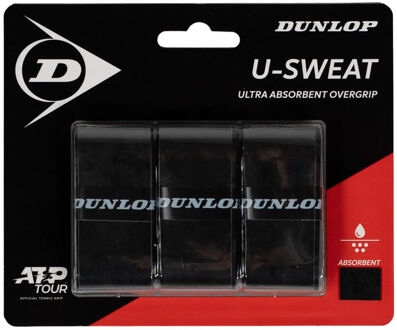 Dunlop U-Sweat Verpakking 3 stuks zwart - nosize