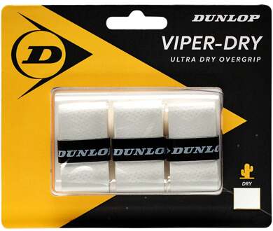 Dunlop VIPERDRY  - overgrip - Wit