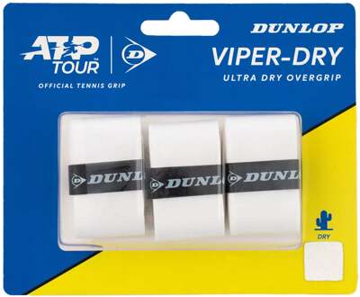Dunlop Viperdry Verpakking 3 stuks wit - nosize