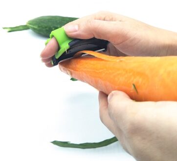 Dunschiller Vruchten Shredder Slicer Cutter Veiligheid Vinger Type Wortel Aardappel Rasp Voor Huishoudelijke Keuken Accessoires