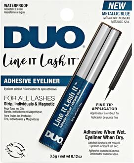 Duo Kunstwimpers DUO Line It Lash It Metallic Blue 3,5 g