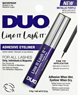 Duo Kunstwimpers DUO Line It Lash It Metallic Purple 3,5 g