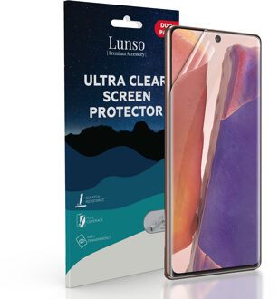 Duo Pack (2 stuks) Beschermfolie - Full Cover Screen Protector - Samsung Galaxy Note 20