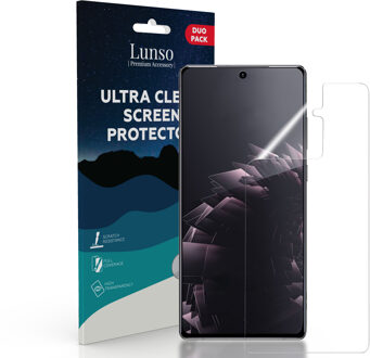 Duo Pack (2 stuks) Beschermfolie - Full Cover Screen Protector - Samsung Galaxy S21 Plus