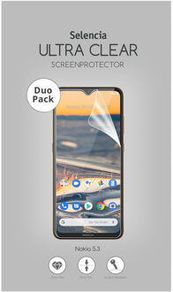 Duo Pack Ultra Clear Screenprotector Voor De Nokia 5.3