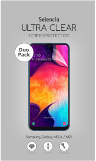 Duo Pack Ultra Clear Screenprotector Voor De Samsung Galaxy M30s / M21