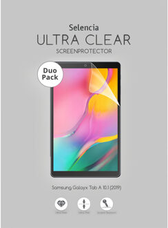 Duo Pack Ultra Clear Screenprotector Voor De Samsung Galaxy Tab A 10.1 (2019)