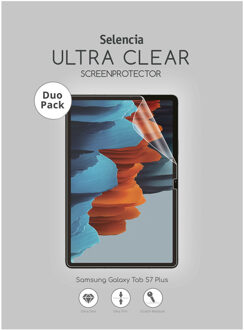 Duo Pack Ultra Clear Screenprotector Voor De Samsung Galaxy Tab S7 Plus