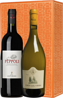 Duo Pakket Italië van tophuis Antinori 2X75CL