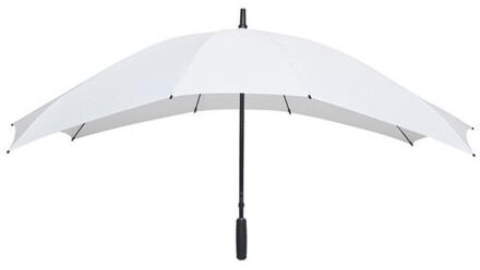 Duo-paraplu Handopening 148 X 99 Cm Wit