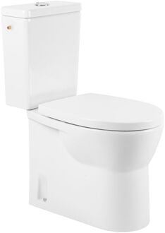 Duoblok Toilet Cormor I Universele Afvoer I Randloos Toiletpot Wit