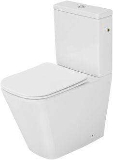 Duoblok Toilet Tirso Met Randloze Toiletpot - Wit