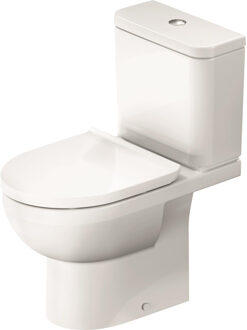 Duoblokpot Duravit No.1 Diepspoel Rimless Zonder Reservoir 36.5x65.5x42cm PK Hoogglans Wit