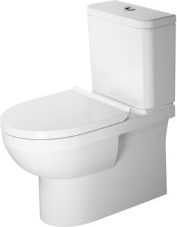 Duoblokpot Duravit No.1 Zonder Reservoir 400x39x36.5cm Wit